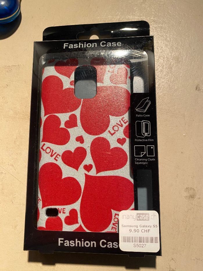 Samsung Cover & Protezioni schermo: Samsung S 5 Schutzhülle – Nuovo e nell'imballaggio originale da Niederhasli venduto da lanzanese