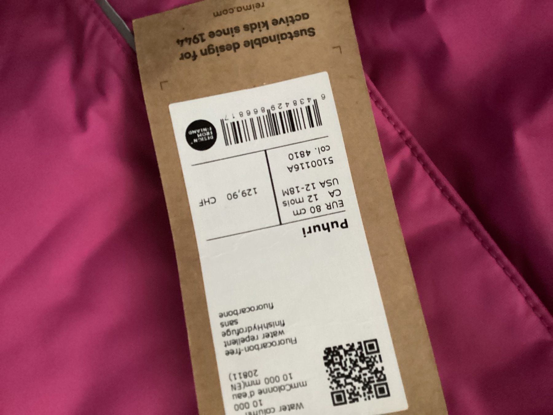 Reima Completi: Reima Winteroverall Overall – Nuovo (secondo la descrizione) da Flüelen venduto da ne08 1