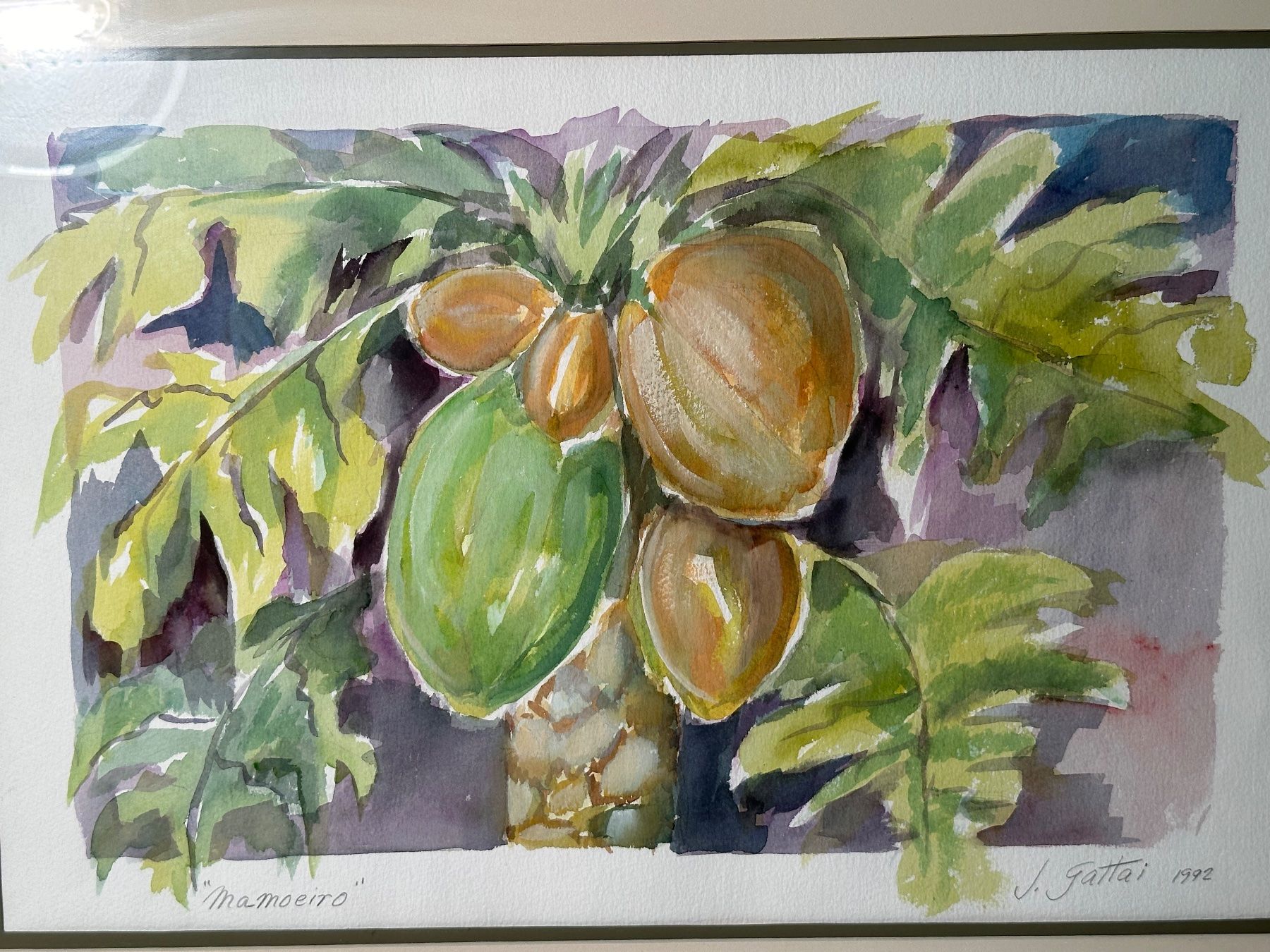 Dipinti: Belle aquarelle signée – Usato da Lausanne venduto da artnouveau04 1