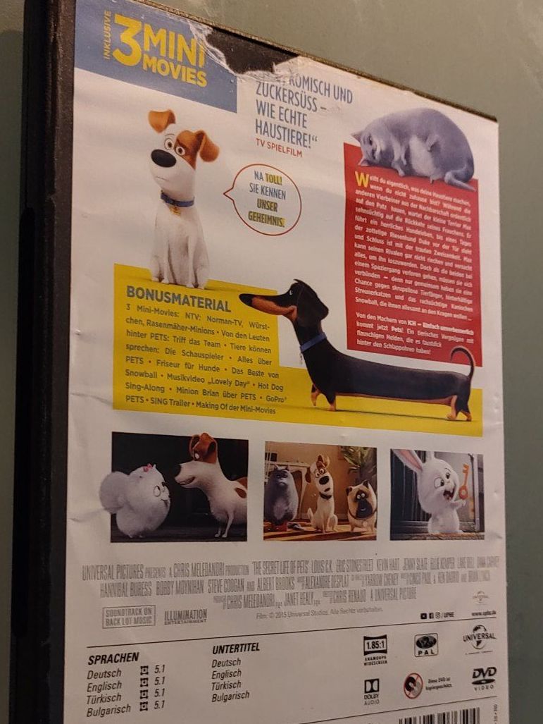 Tutti i DVDs: Pets DVD – Usato da Dottikon venduto da Oldyfreak 1