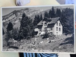 Echt Photo Karte / Ferienheim Neumünster auf Kennelalp 1926