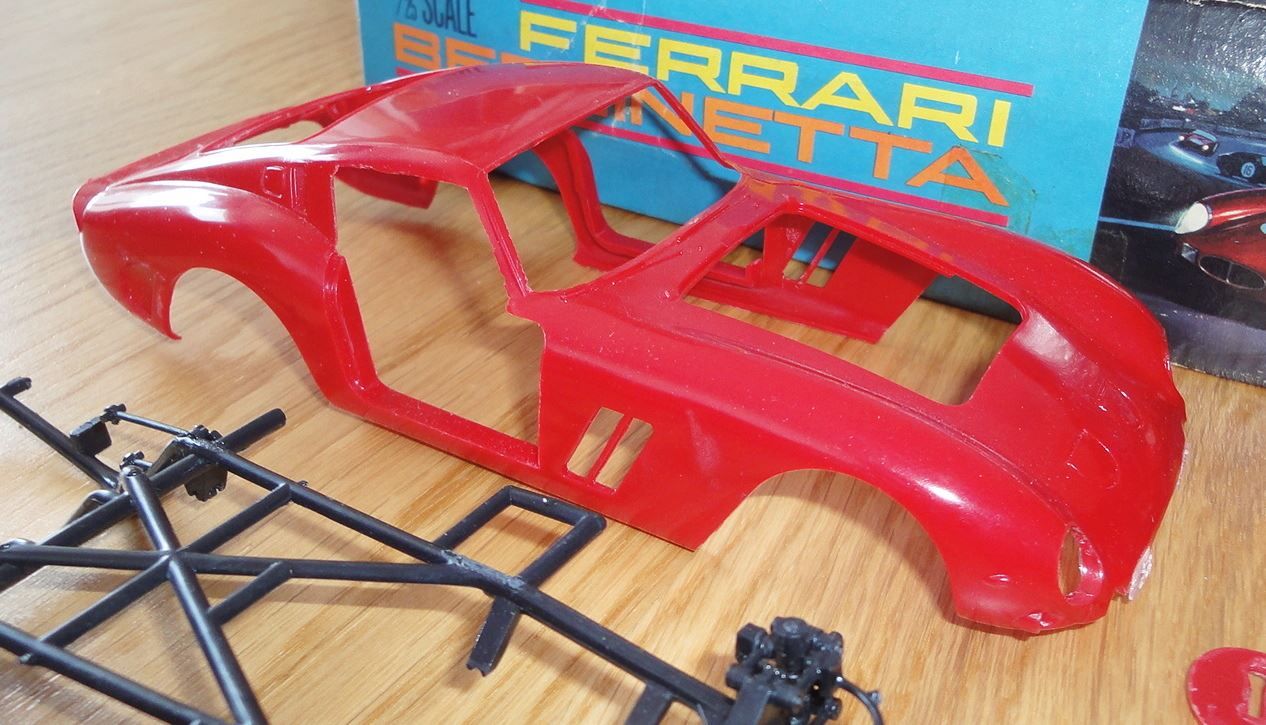 Kit di modellismo & Modellini statici: Aurora Ferrari Berlinetta 1/25 – Usato da Frümsen venduto da Malibu69 3