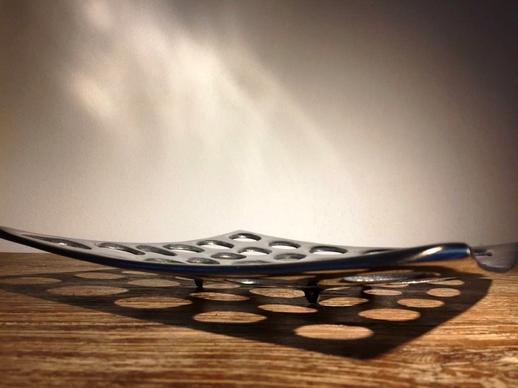 Piatti di portata: Früchteschale Aluminium – Nuovo (secondo la descrizione) da Lenggenwil venduto da Unique_ 1
