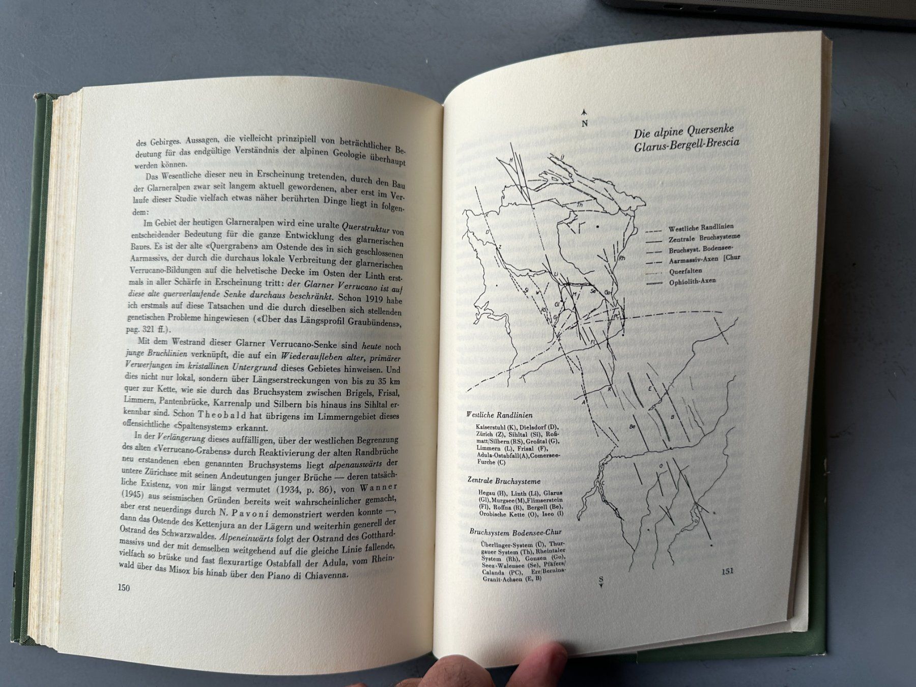 Bücher: Rudolf Staub: Der Bau der Glarner Alpen – Gebraucht aus Zürich von allp 6