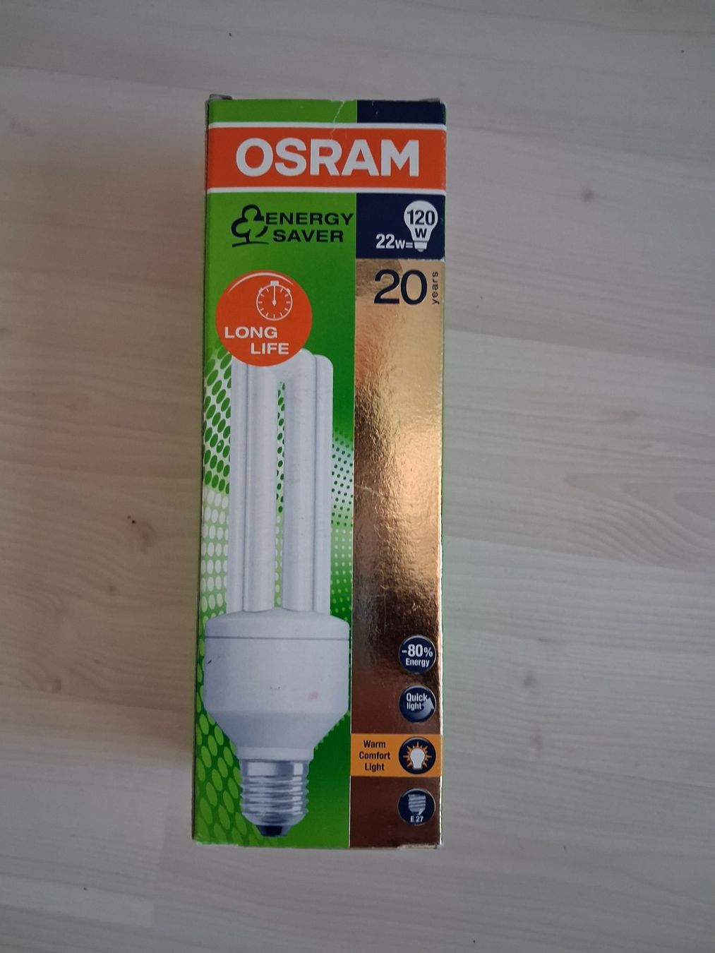 Osram Lampade: SPARLAMPE 22 WATT E  27 – Nuovo e nell'imballaggio originale da langnau venduto da Santos1411