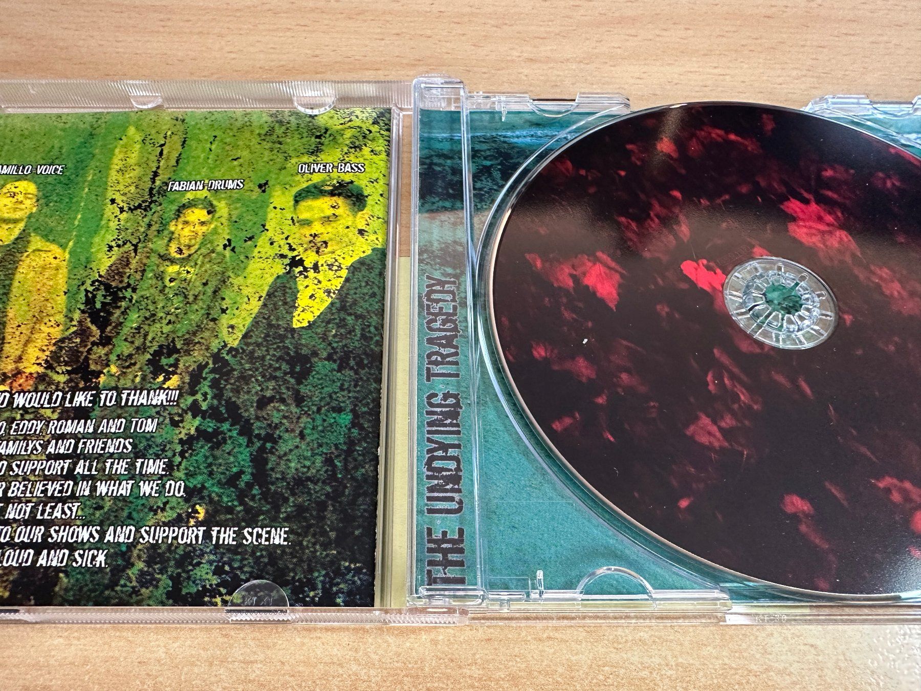 CD: G2 Framestand - The Undying Tragedy – Usato da Rikon im Tösstal venduto da Alpenmutz 2