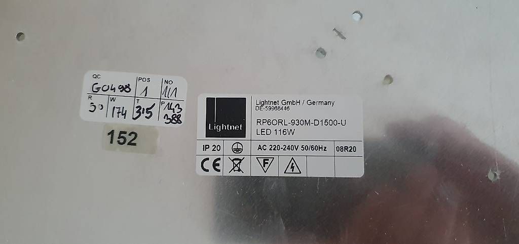 Lampadari & plafoniere: Deckenleuchte- Deckenlampen, Lightnet RP6ORL, LED – Usato da Winterthur venduto da BauTeilLaden2000 2
