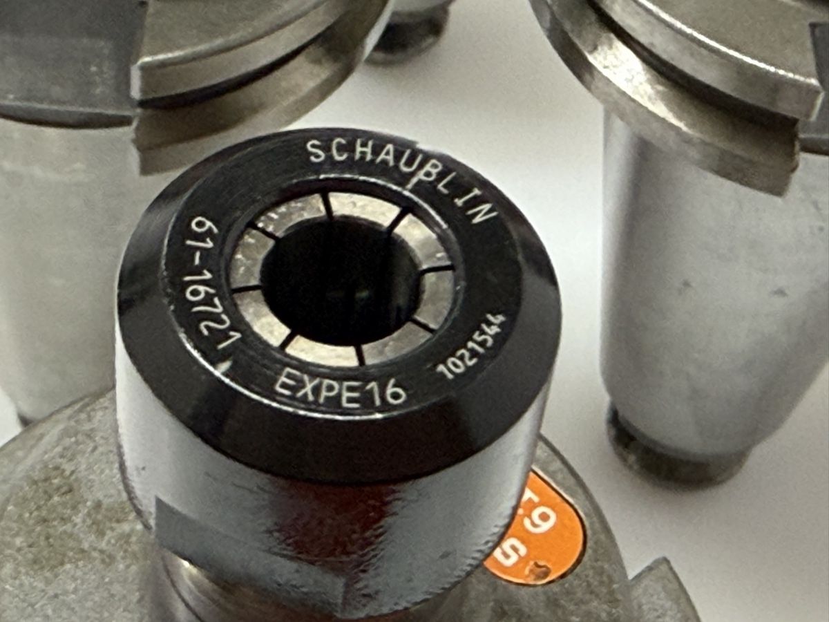 Schaublin Raccolta foraggio grezzo: SCHAUBLIN ISO 40/SK40 10 pièces – Usato da Bassecourt venduto da DiM7775 4