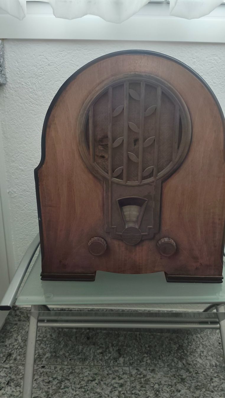 Philips Radio: Retro Radio "Philips Superinductance Modell 634A" – Difettoso da Lachen SZ venduto da Wba47 3