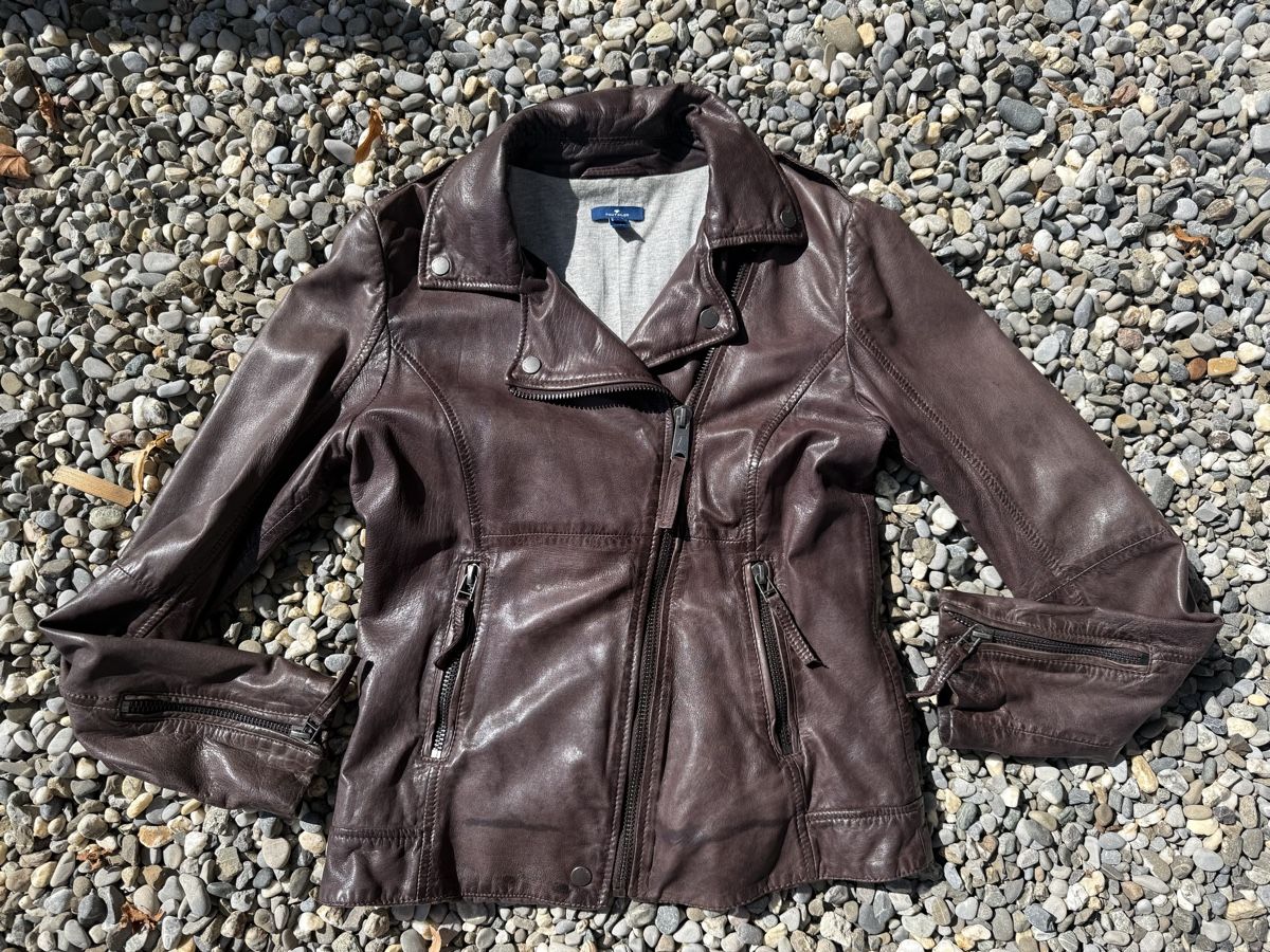 Tom Tailor Giacche: Lederjacke tom taylor Schafleder S! – Usato da Herisau venduto da Soto1 1