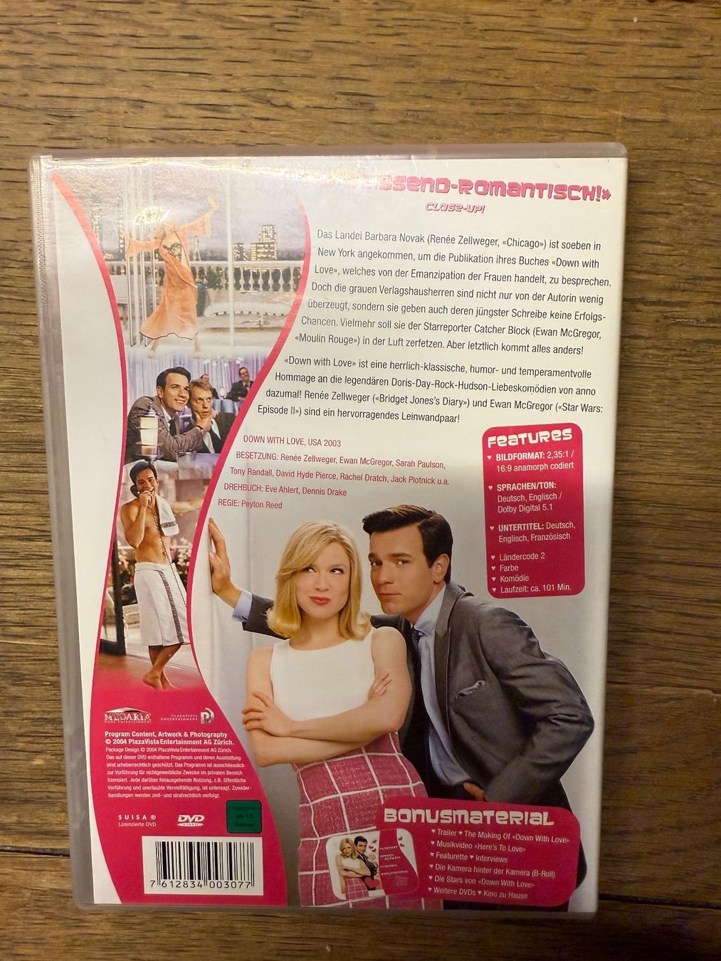 Alle DVDs: DVD Down with Love, Zellweger, McGregor Top! – Gebraucht aus Seengen von Gegu2 1
