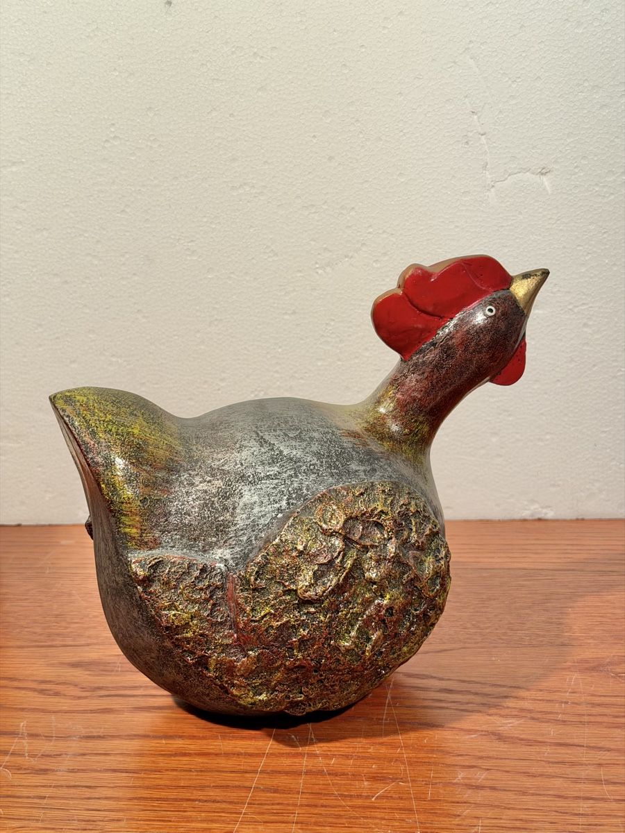 Tutte le decorazioni: Rustic wooden Statue - Farmhouse Decor - Spring Chicken – Usato da Lausanne venduto da vas_cdb2 2