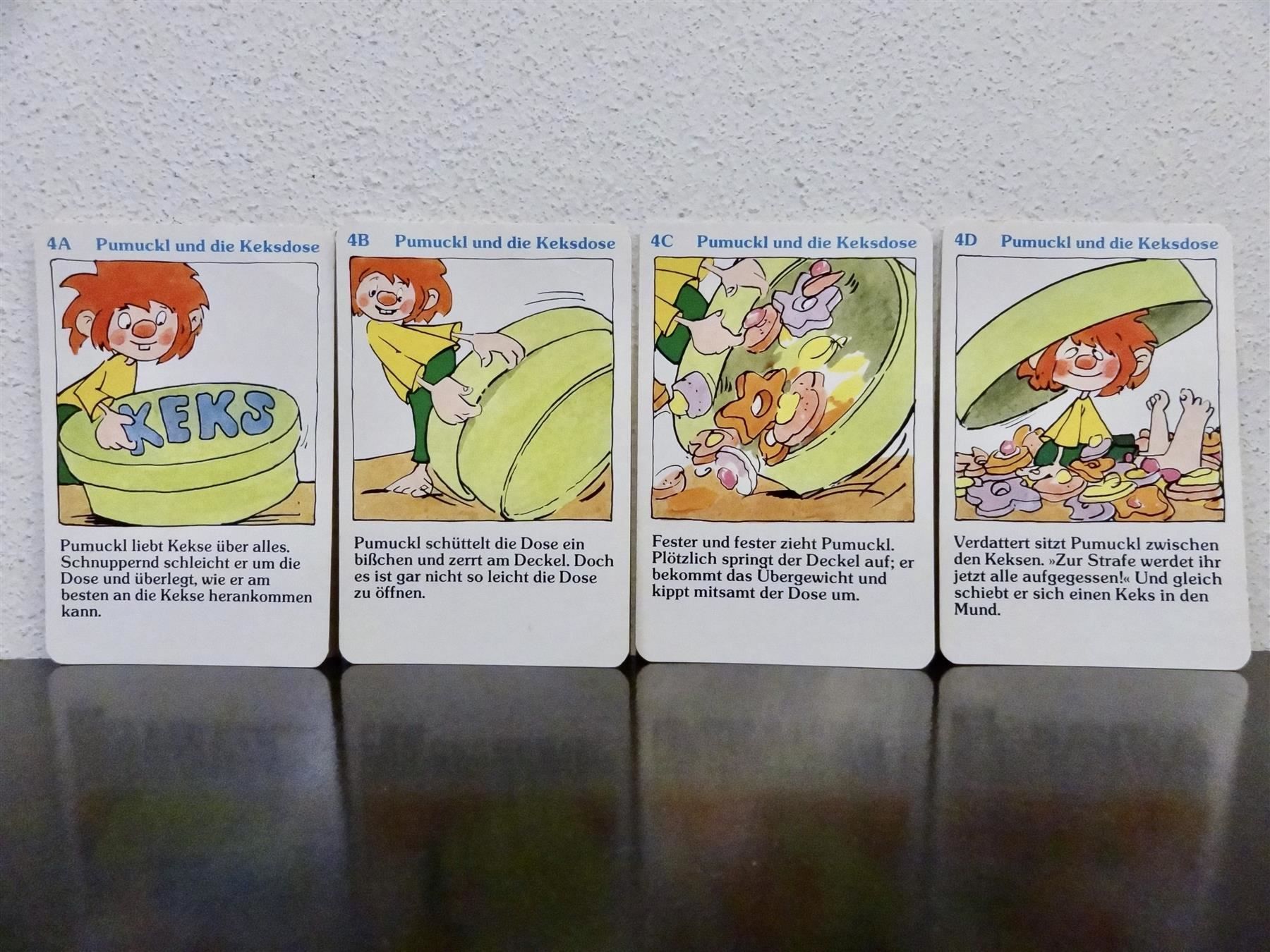 Giochi: schönes altes Quartett PUMUCKL – Usato da Kerzers venduto da wisaundso 5