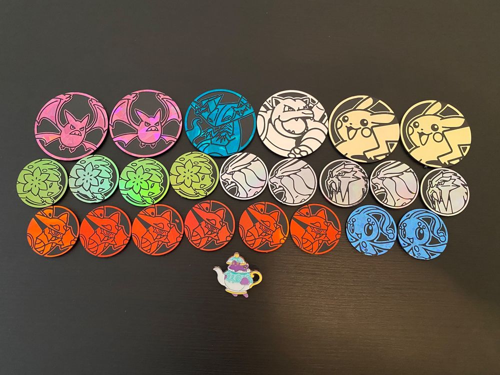 Pokemon TCG coins (23 stück) Kaufen auf Ricardo