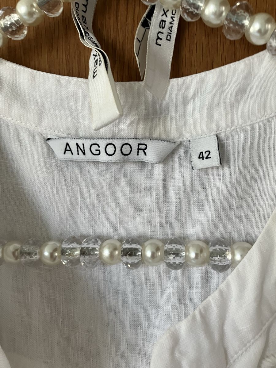 Vestiti: 100% Leinenkleid von Angoor Gr 42 – Usato da Bassersdorf venduto da groovygremlin 3