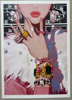 Death: Chanel Luxury Lady, POP Art, signiert