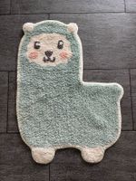 Tapis déco chambre bébé lama