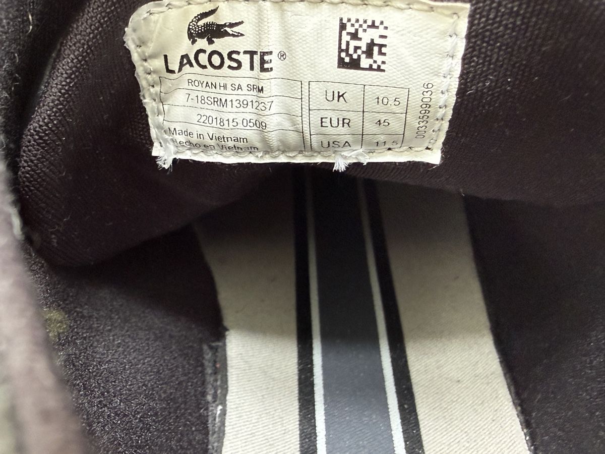 Lacoste Scarpe da uomo: Neue originale Lacoste Schuhe Grösse 45 – Nuovo e nell'imballaggio originale da Solothurn venduto da Spicar 3