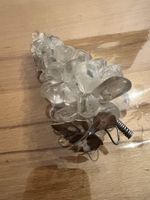 Traubenschmuck aus Glas, Deko, Vintage, Frisch, 14cm.