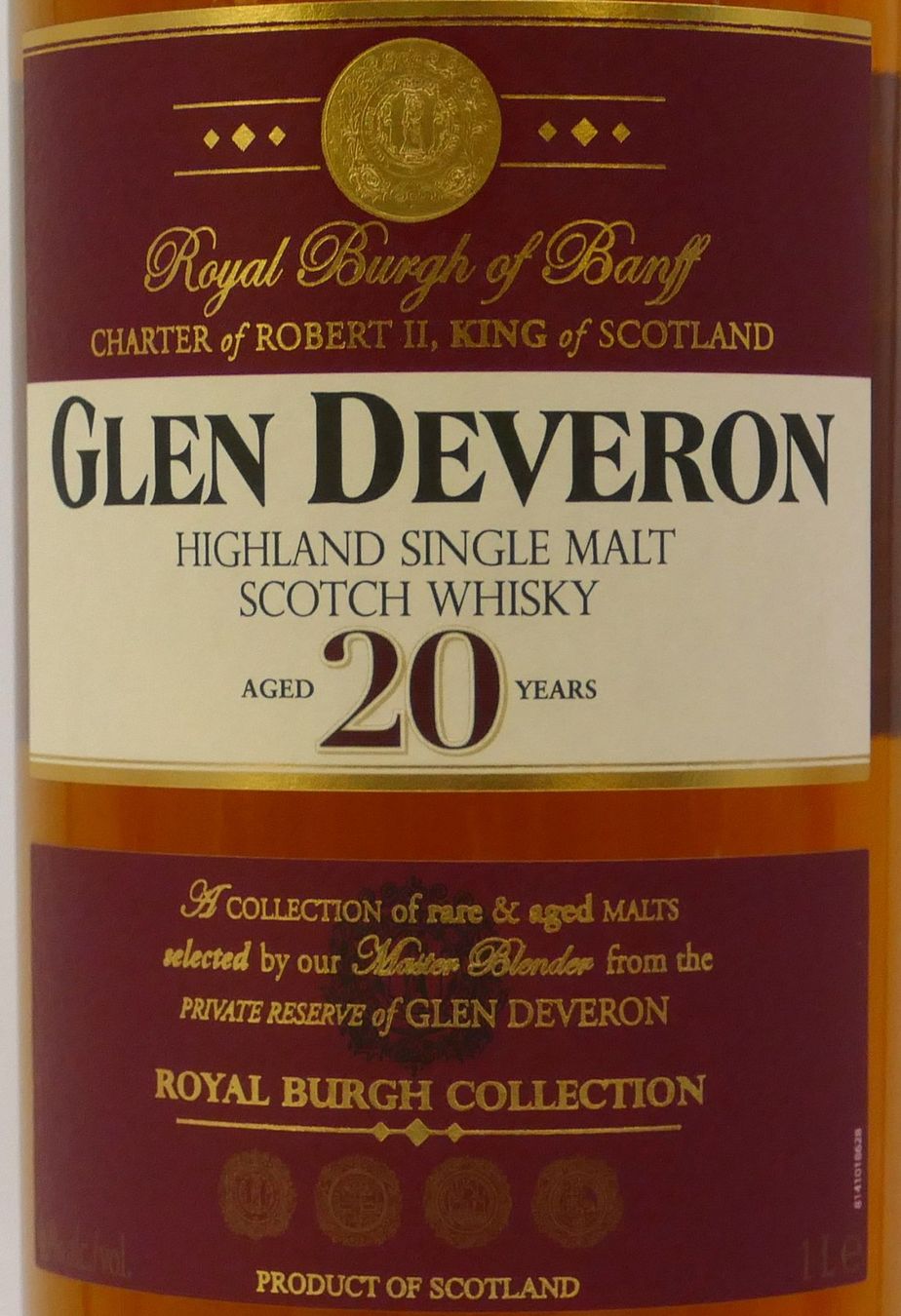 Bevande alcoliche: Glen Deveron 20 Jahre - Royal Burgh Collection – Nuovo e nell'imballaggio originale da Hochdorf venduto da Sukram58 2