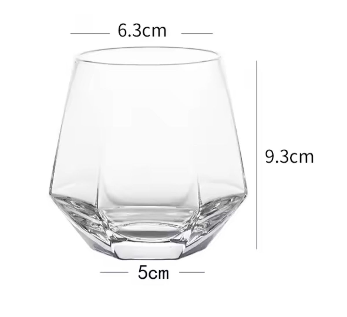 Bicchieri: Glas im Diamant-Design 320ml – Nuovo e nell'imballaggio originale da Oberbuchsiten venduto da Rww01 1