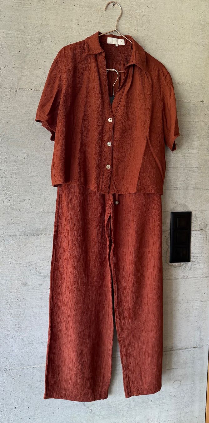 Zara Kleiderpakete: Zara Matching Set (Kurzarmhemd + Hose) – Gebraucht aus St-George von alaixee 3
