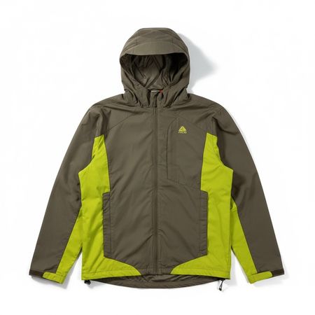 Veste coupe-vent à capuche Nike Acg Vert / jaune - XL #P107