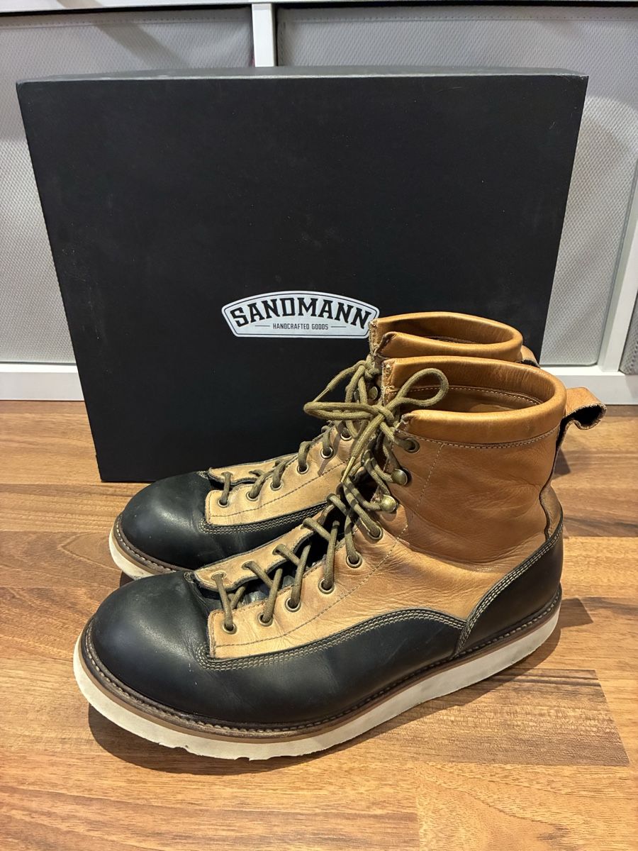 Sendra Herrenschuhe: Sandmann Vintage Arbeitsstiefel GR:43 – Gebraucht aus Engelburg von Pazo80 2