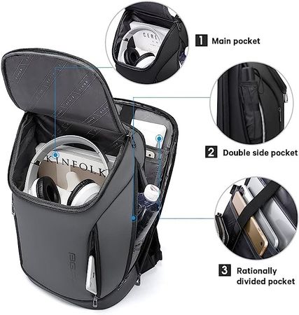 Business-Smart-Rucksack, wasserdicht, 39,6 cm (15,6 Zoll)