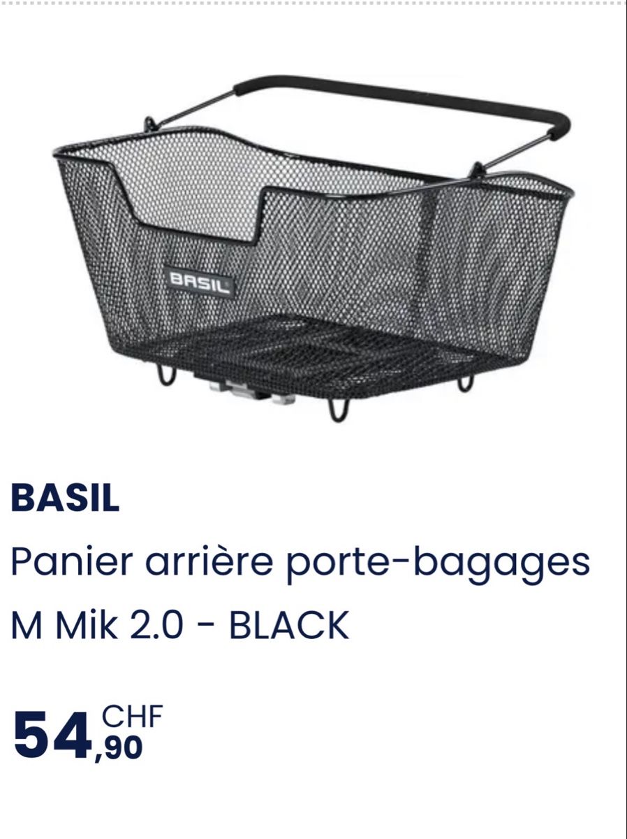 Pezzi di ricambio: Panier à vélo  – Nuovo (secondo la descrizione) da Savigny venduto da floaymes 2