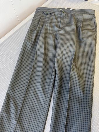 Karierte Anzugshose, neuwertig
