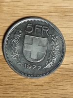 5 Franken 1977 - tolles Stück