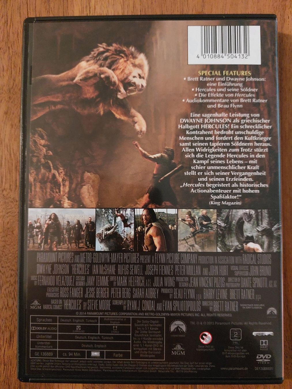 Tutti i DVDs: DVD - Hercules mit Dwayne Johnson – Usato da Rheinfelden venduto da FilmAuktion 1