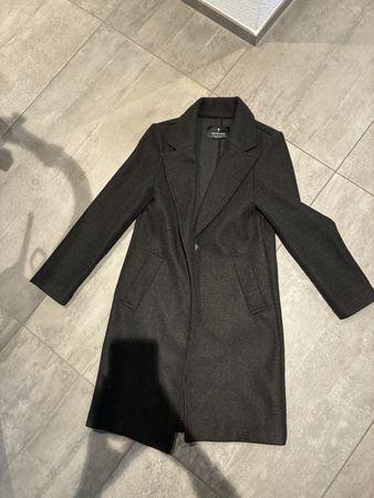 Winter Mantel Stradivarius, Grau, XS - Top Zustand!