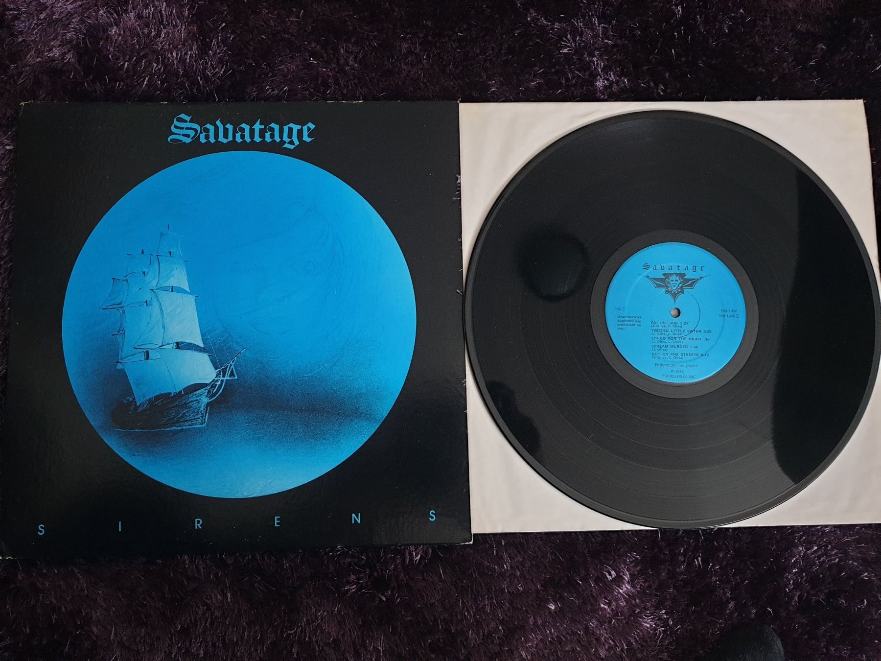 Schallplatten: Savatage ‎– Sirens – Gebraucht aus zürich von ultraviolet