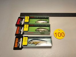 3 Rapala Wobbler Fische CD3 MD MN für Sommer & Herbst