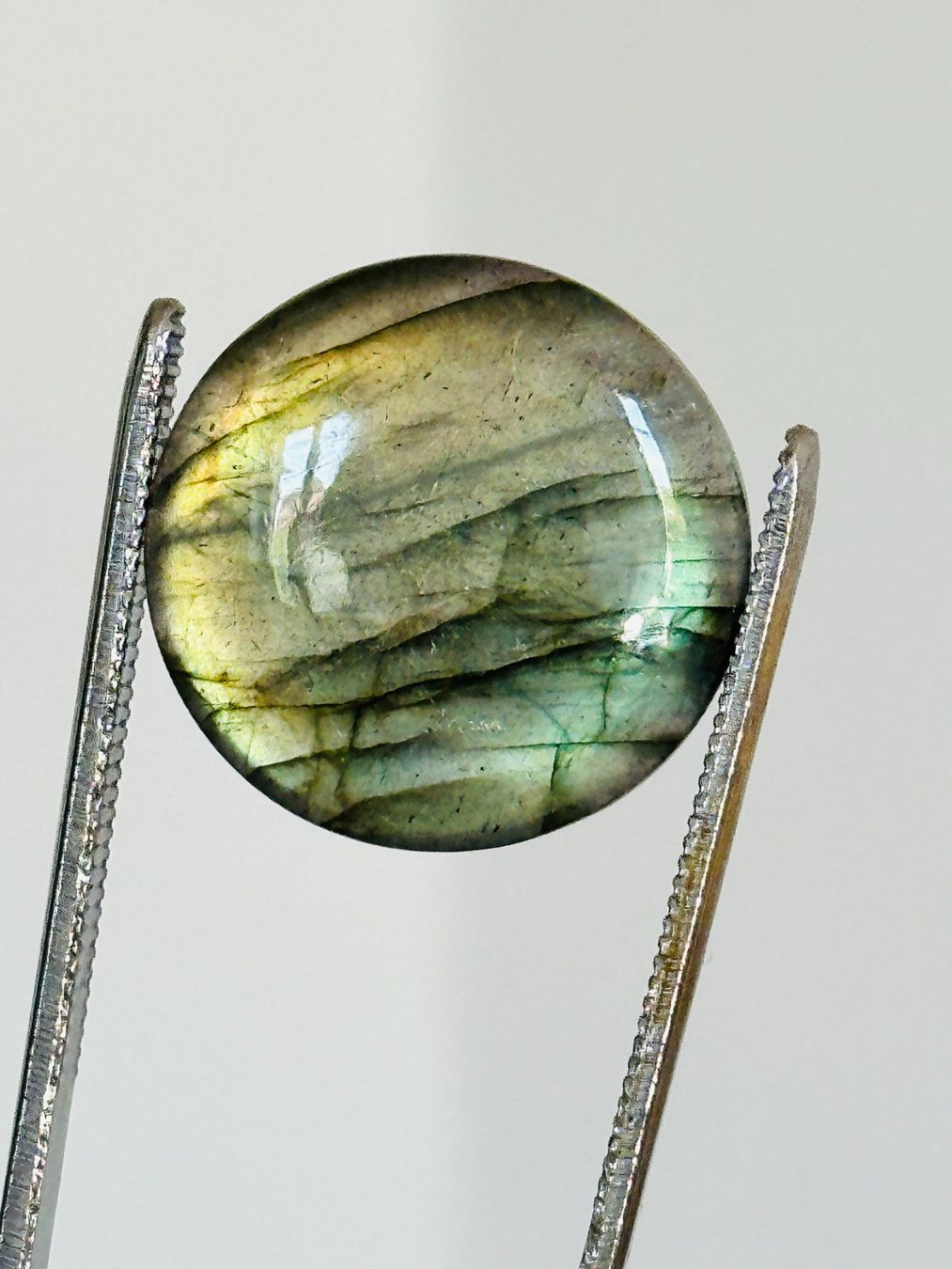 Pietre preziose: 26,1mm Labradorite multi fire spectrolite loose gem – Nuovo e nell'imballaggio originale da Genève venduto da AGBERG 8