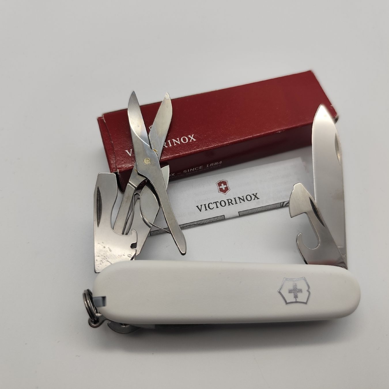 Victorinox Coltelli tascabile: Victorinox Stadler Elektro Werbemesser – Nuovo e nell'imballaggio originale da Hellbühl venduto da 30R_R30 1