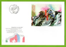 2003 FDC Trilaterale Ticino 2003 blanco LP