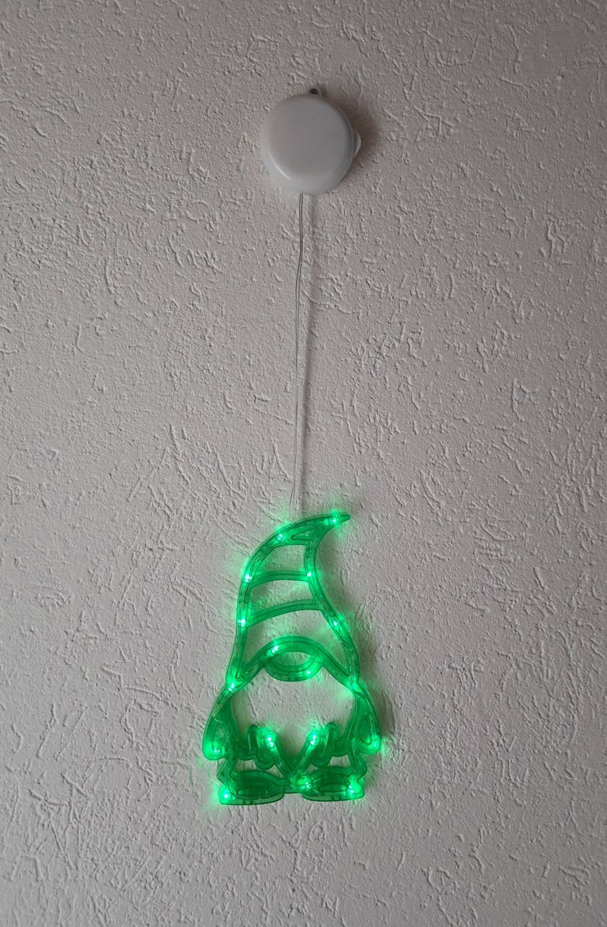 Alle Dekorationen: Lässiger Wichtel LED grün NEU – Neu (gemäss Beschreibung) aus Dättlikon von Wundertuete_