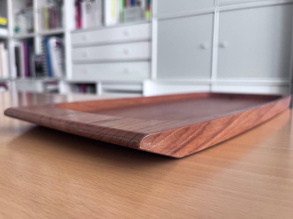 Pareti & Soffitti: Wiggers Teak Tablett – Mid Century Design Denmark – Usato da Zürich venduto da Ikle00 3