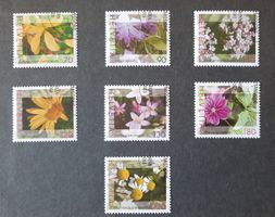 8-29-1 Timbres Helvetia oblitérés 2003 Plantes médicinales
