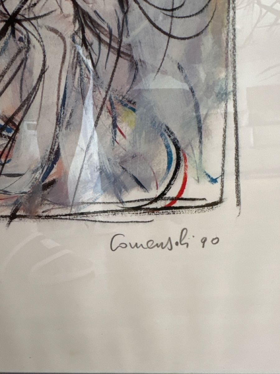 Poster & Bilder: Kunstdruck Comensoli signiert gerahmt – Gebraucht aus Brüttisellen von tina8791 1