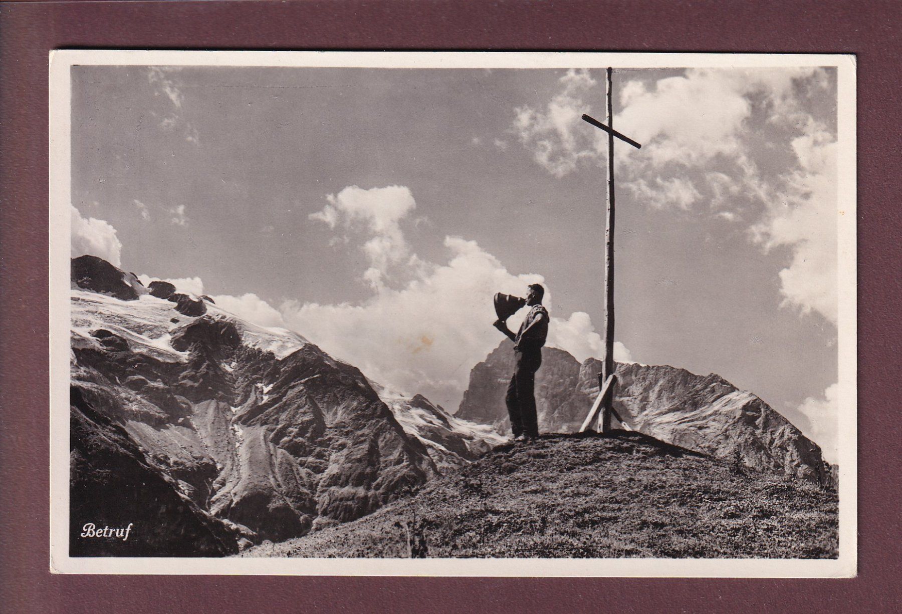 Cartoline postali: BETRUF - 1946 – Usato da Pully venduto da nicecards