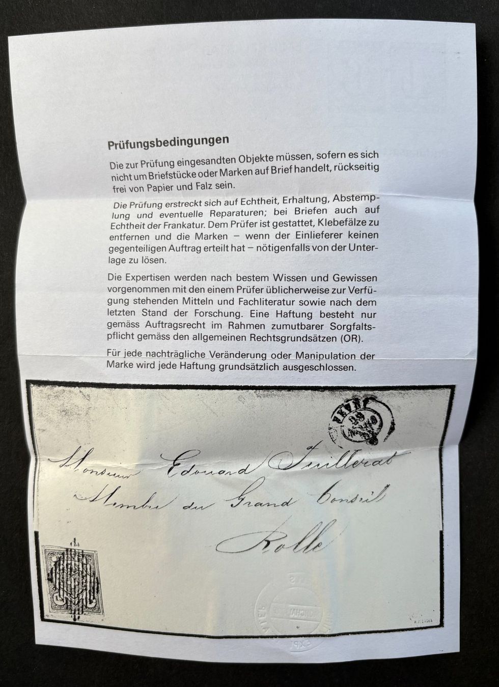 Tutti i francobolli: SCHWEIZ 1852 RAYON III – Usato da Ostermundigen venduto da Heavenmaus75 3