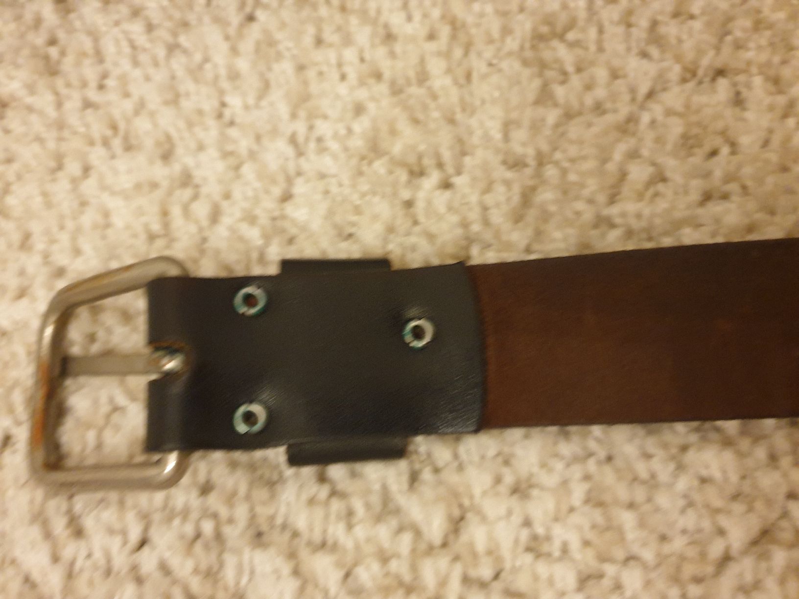 Gürtel: Ceinture cuir 3,5x95cm, marron – Gebraucht aus Neuchâtel von Verenas12 2