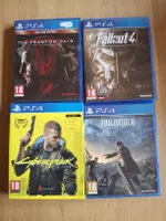 PS4 Bundle: Cyberpunk 2077, Fallout 4, FF XV & MGS V