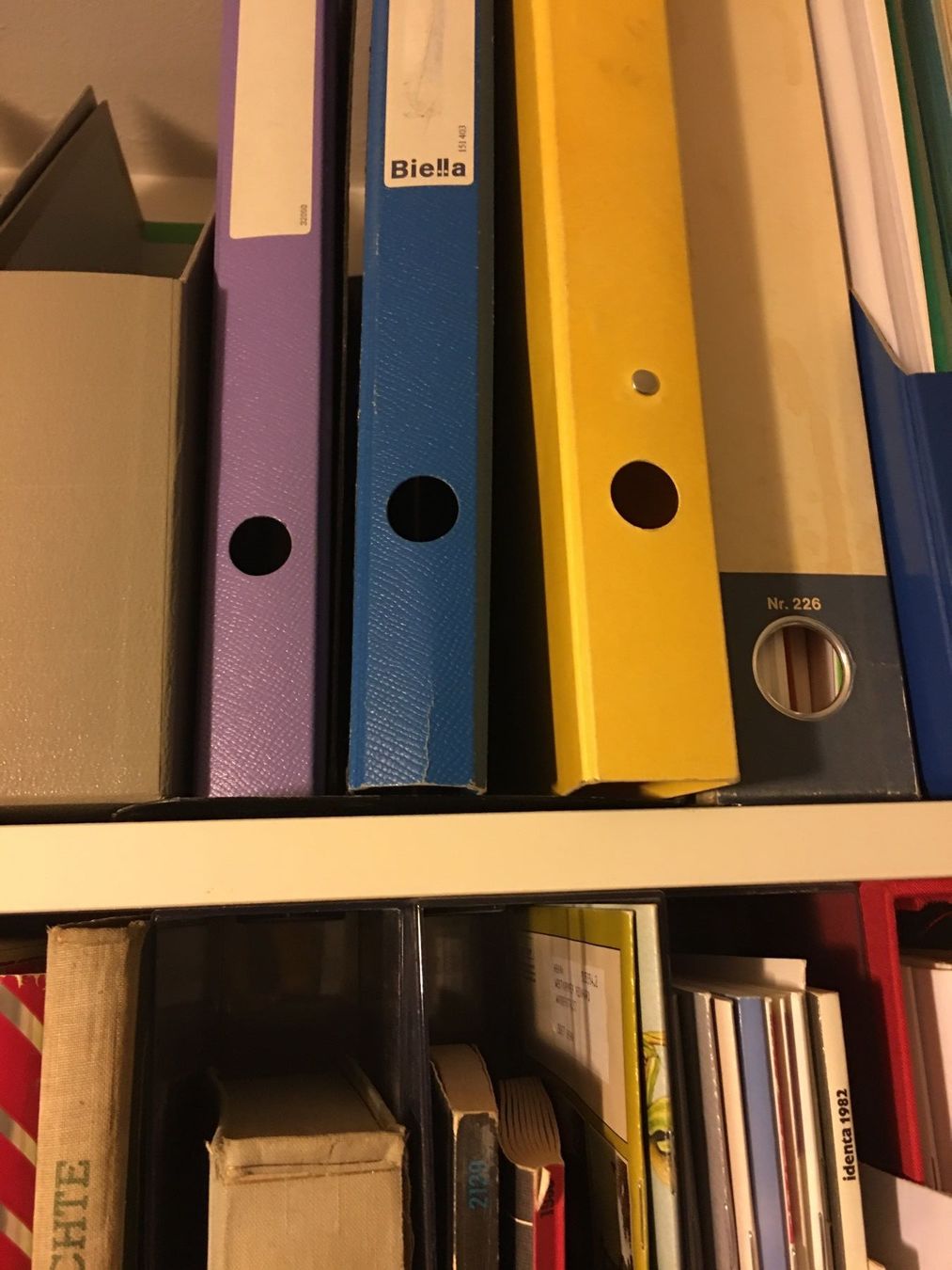 Raccoglitori: 'Büro'-Material  :  Ordner,  'Mäppli', Bleistifte etc – Usato da Bern venduto da rewe45 7