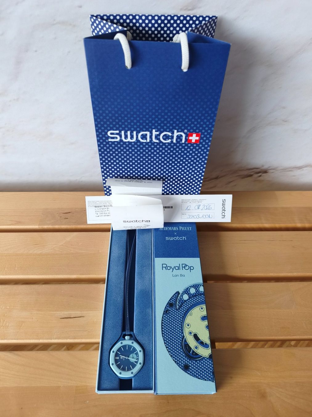 Audemars Piguet Montres: AP X SWATCH ROYAL POP LAN BA – Neuf avec emballage d'origine à Zürich par Eduuooo
