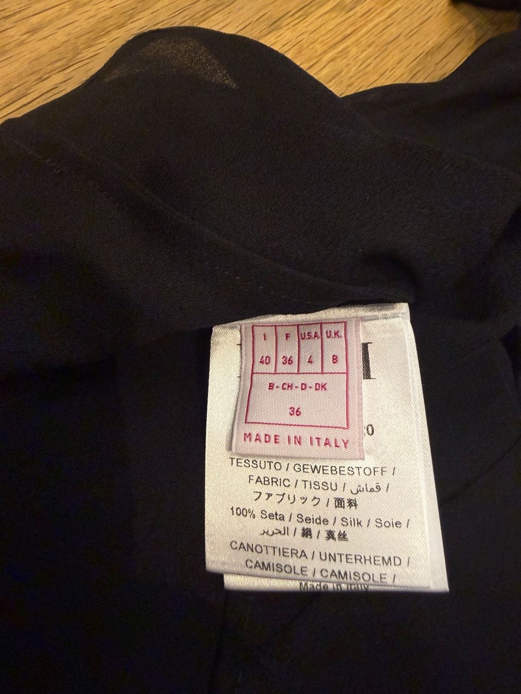 Emilio Pucci Chemisiers: PUCCI sheer black blouse with neck tie – D'occasion à Bäch SZ par jfog 2